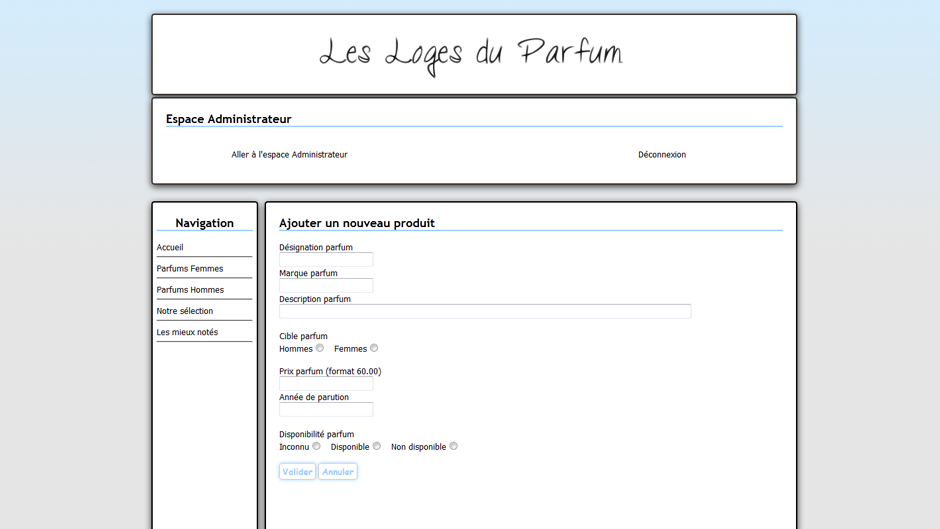 GSB Web - Page d'accueil