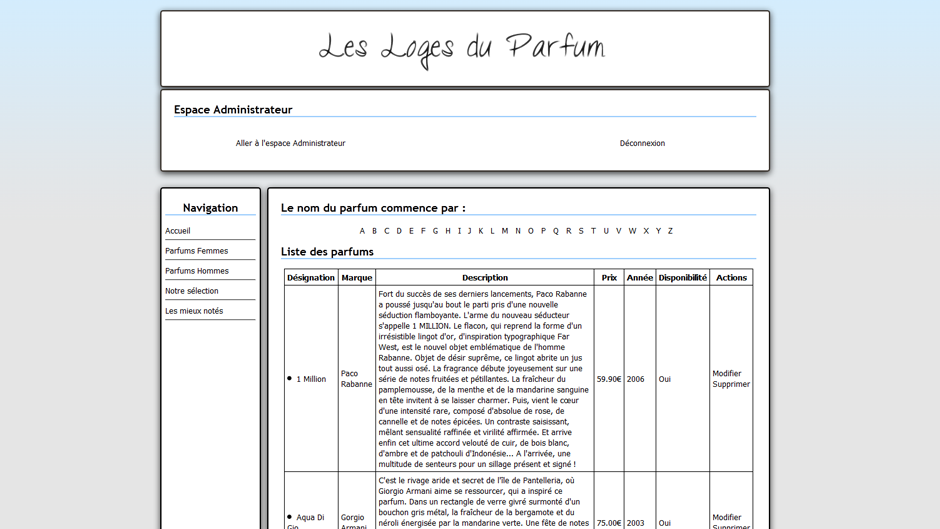 GSB Web - Page d'accueil